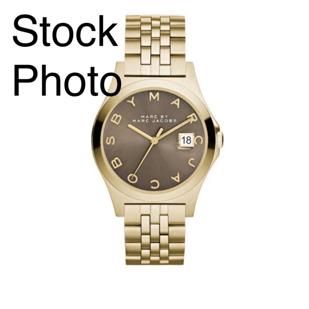 Marc by Marc Jacobs Gold Watch